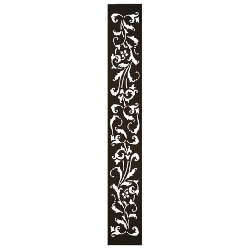 Décoration murale panneau H 10,5 po x l 72,5 po x P 1,25 po