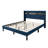  Velvet Platform Wingback Bed -2044626570-2044626575