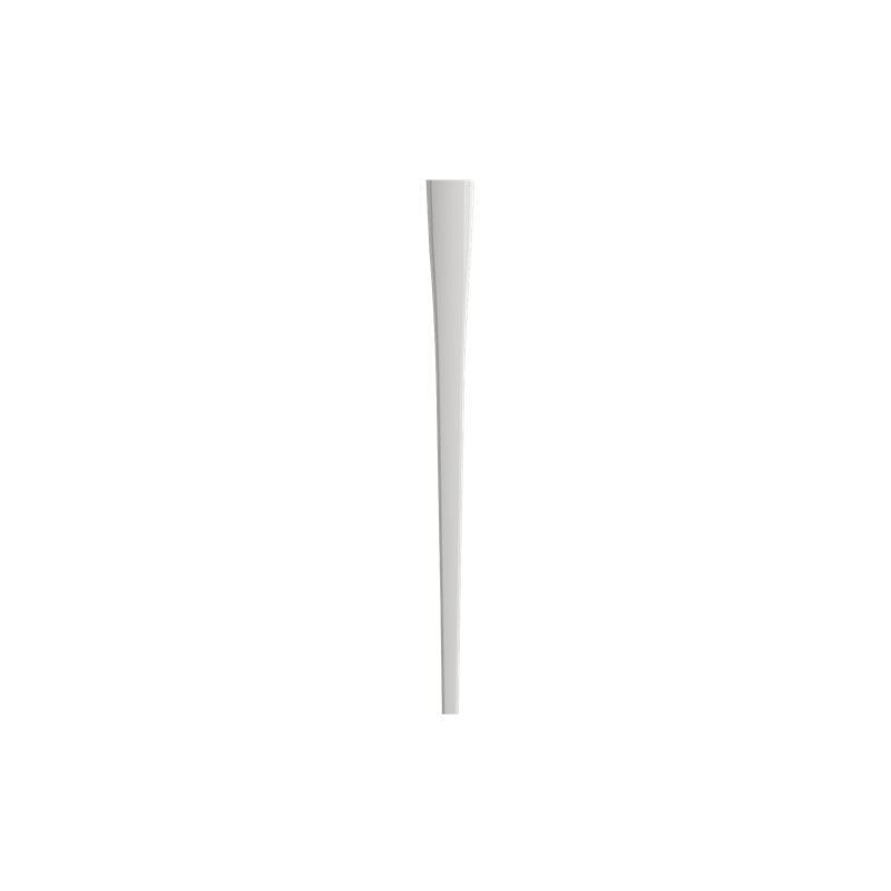 Ensemble de pieds console en argile Lavita, Blanc