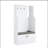 Buck II White High Gloss Finish Hall Tree