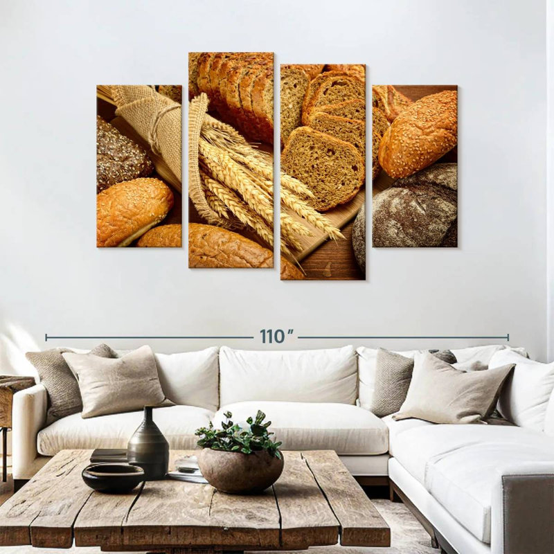 Yarlin Rustic Bread Display, 54" H x 84" W
