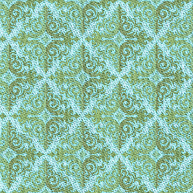 Abstract Indoor Rug, Square 8'