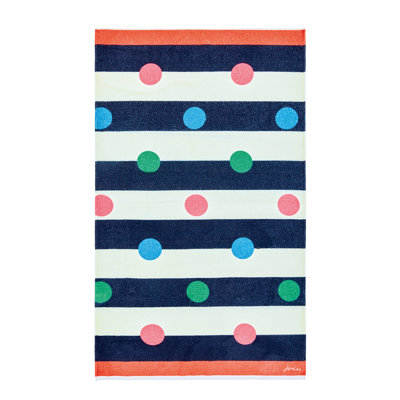 Multi Spot Bath Towel Single