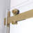 OVE Decors Bel Soft Close 48" x 78" Frameless Sliding Soft Close Shower Door-98614978