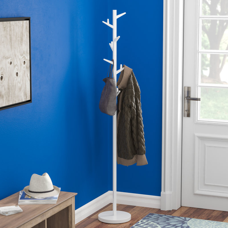 Porte-manteau en branches, Blanc
