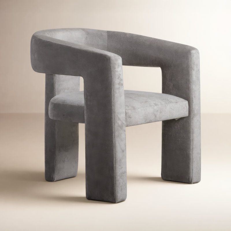 Elo Barrel Chair, Gray