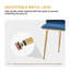 Chaise d'appoint rembourrée en velours Evanni-316044271-333893688
