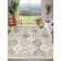 Lightweight Chenille Washable Boho Area Rug