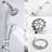 Rain Dual Shower Head 1.8 GPM GPM-70349186