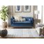 Ambr Hand Tufted Viscose/Wool Oriental Rug in Ivory/Navy-1214602280