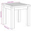 Square Outdoor Side Table , 35cm cm W 35cm cm D