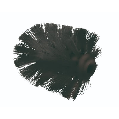 Replacement Toilet Brush Head Black