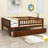 Wood Daybed with Two Drawers and Slats-209425329-209425328