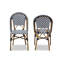 Chaise de patio empilable en bambou Marcell-590314982