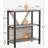 1 Pb+iron Back Strip With Light Bookshelf, Four Layers Retro Colour-494922389-494922387