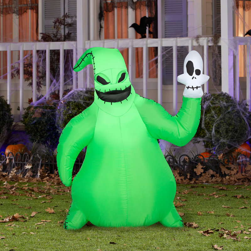 Airblown Oogie Boogie with Skull Disney