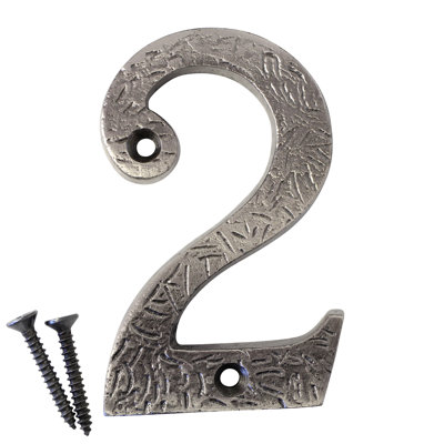 3'' H Metal House Number