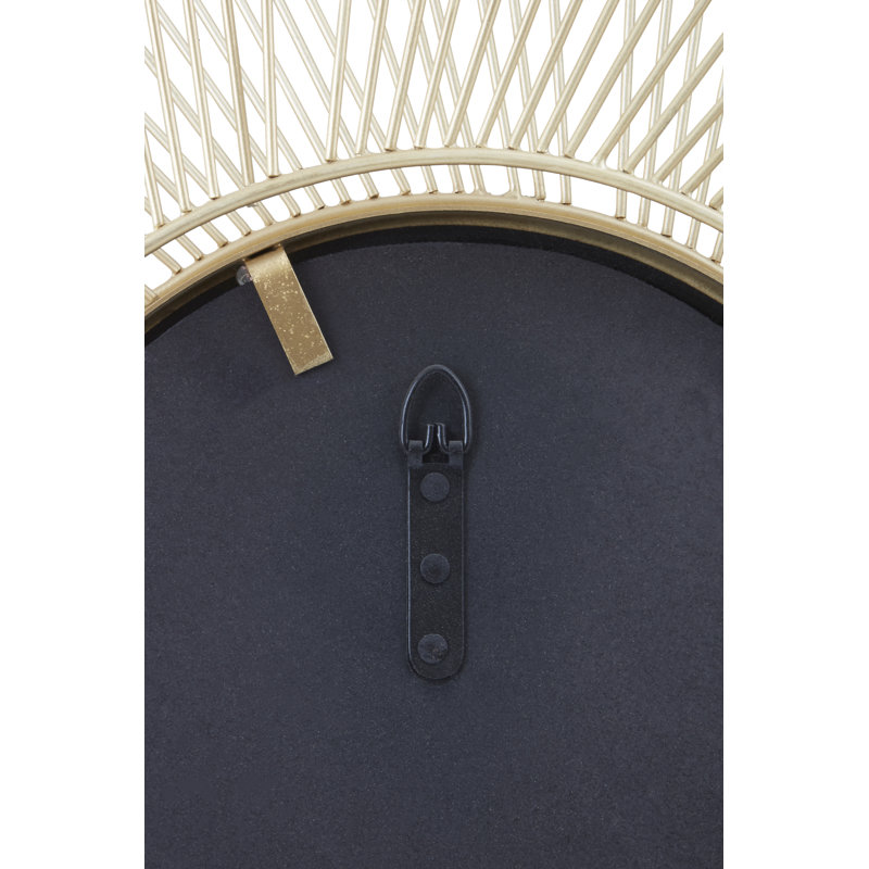 Buckland Metal Flat Wall Mirror