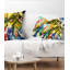 Mélange de couleurs à l'huile - oreiller imprimé abstrait-29866495-89812283