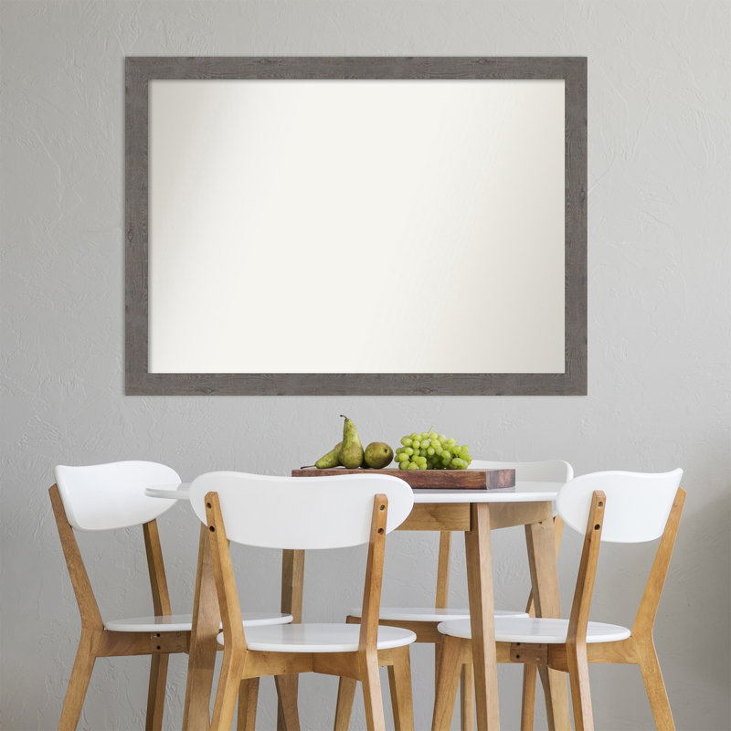 Miroir de salle de bain mural Grace, 30,5 po x 41,5 po, Gris