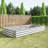 Metal Raised Vegetable Garden Kit - 45.67 In. Deep X 11.47 Height , Practical Silver Bed For High, Construction, Quick Assembly-52780421-52780414