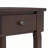 Elegant Retro Console Table with Curved Design and Smooth Glaze for Entryways, Living Rooms and hallways-502096130