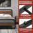 Wayt Metal Slat Bed-393809747