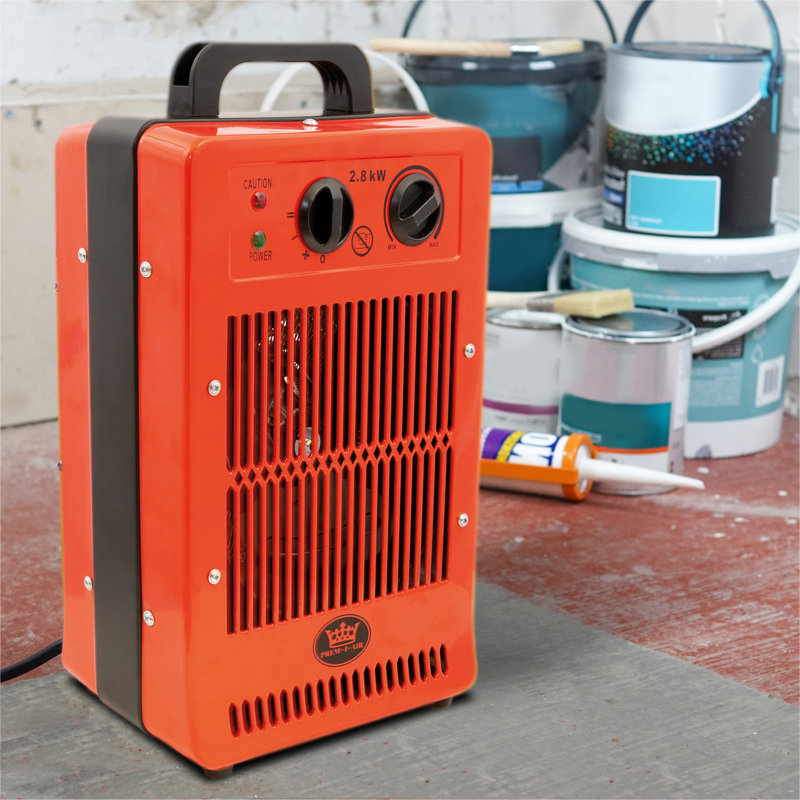 St. Helens Home & Garden 2800W Electric Radiator Space Heater with Adjustable Thermostat