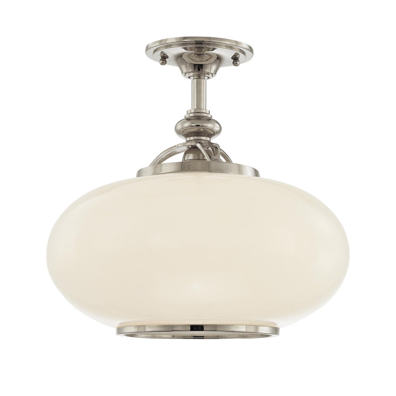 Canton 1 - Light Flush Mount, Old Bronze, 12"H x 12"W
