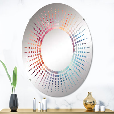 Miroir mural soleil