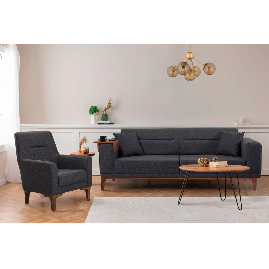 3-tlg. Sofa-Set Klag