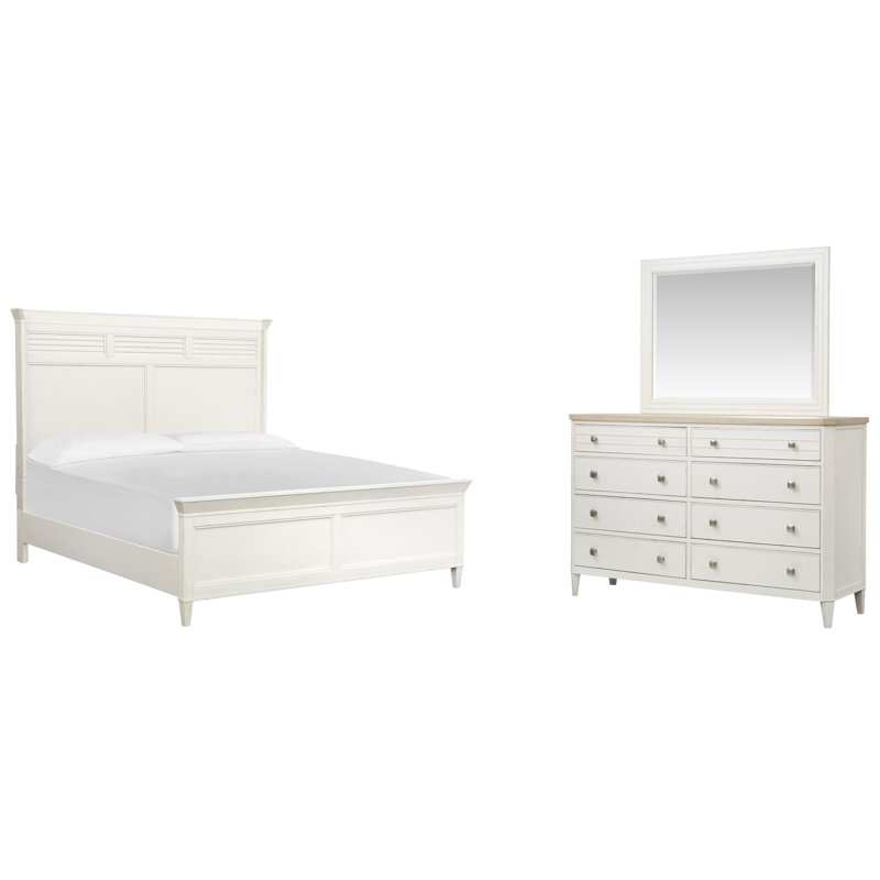 Commode lit gigogne classique avec miroir Giordano