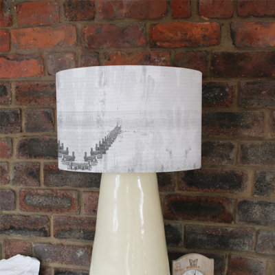 Cotton Drum Lamp Shade ( Uno )