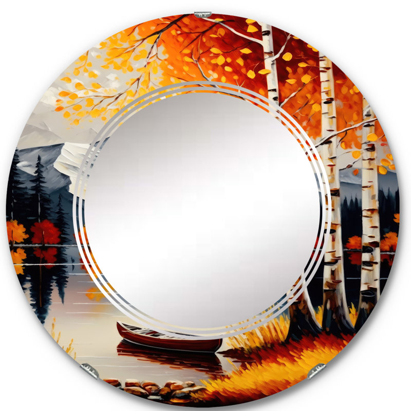 Miroir mural Quron, 24 po x 24 po