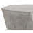 Jamari Concrete Top End Table - Grey