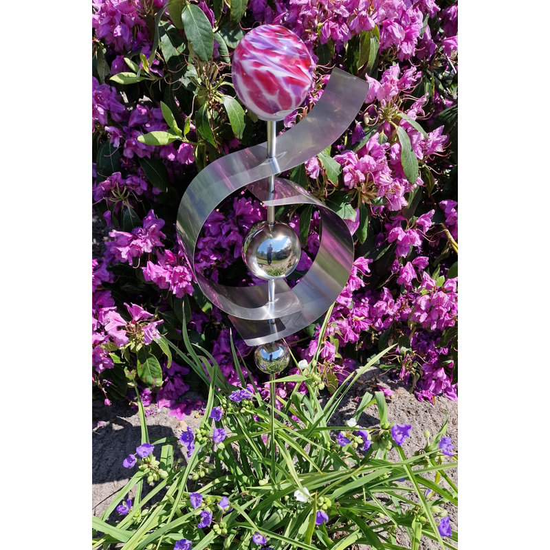 Ruislip Metal Abstract Gazing Ball