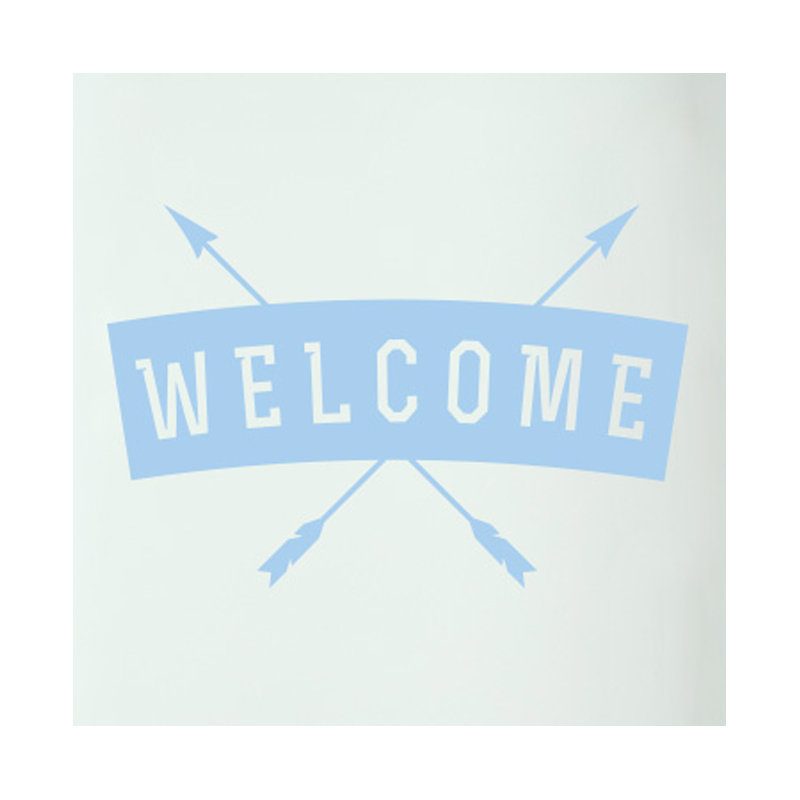 Wall Decal, Light Blue