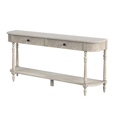 Console en marbre véritable 65 po Aberdale