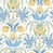 Blanc / jaune / bleu