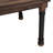 Crossings 42.25 " Acacia Rectangular Solid Wood Top with Steel Base Dining Table