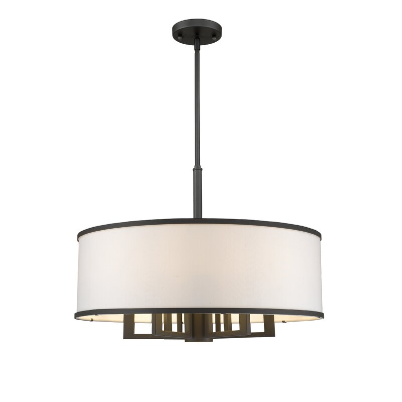 Wade Logan® Berthine 7 - Light Dimmable Drum Chandelier & Reviews | Wayfair