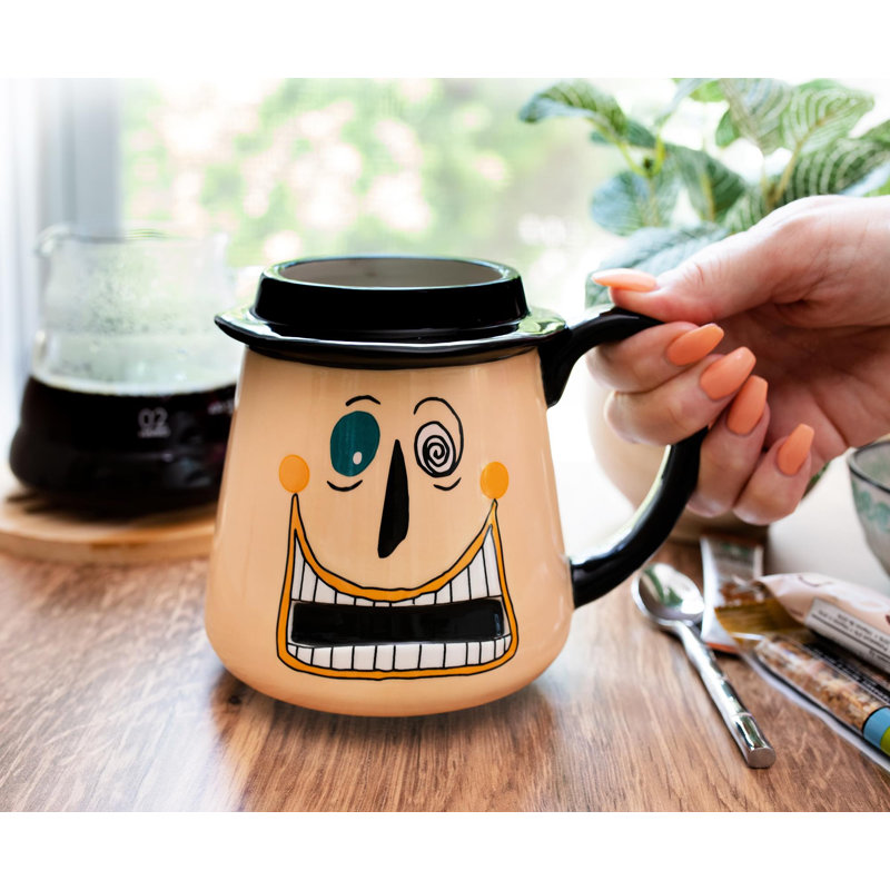 Tasse en céramique 3D Disney «Nightmare Avant Noël» | Peut contenir 20 onces
