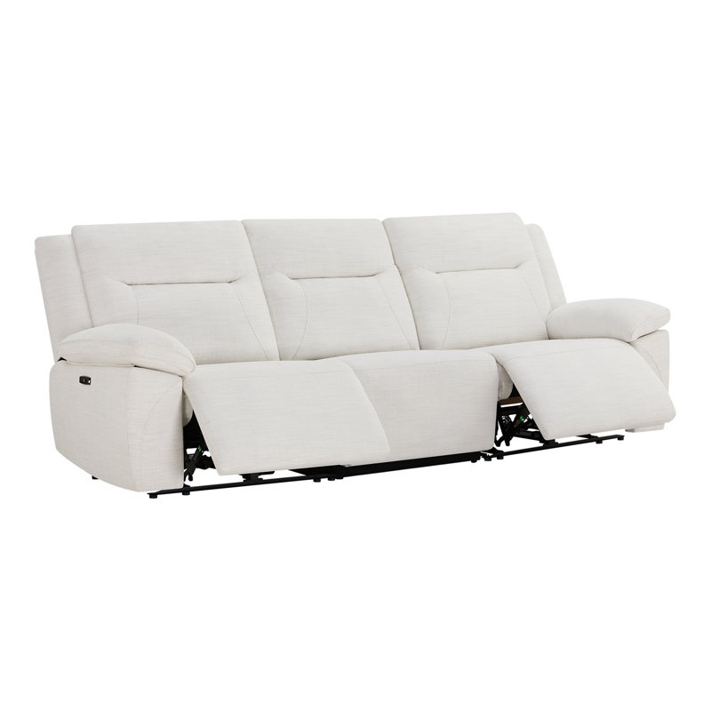 Jagger 3 - 109'' Piece Power Reclining Sofa, Prestige Natural Polyester