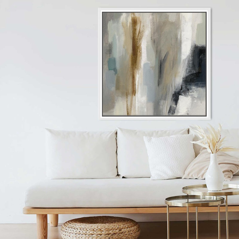 «Ethereal Sandy Beach II» par Silvia Vassileva - impression sur toile, H 24 po x l 24 po, White