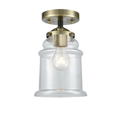Alexandira Glass Semi Flush Mount