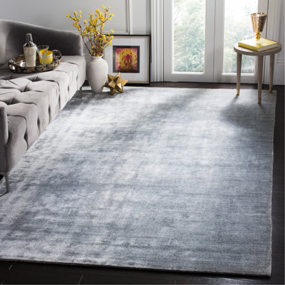Mcelroy Handwoven Light Gray Area Rug