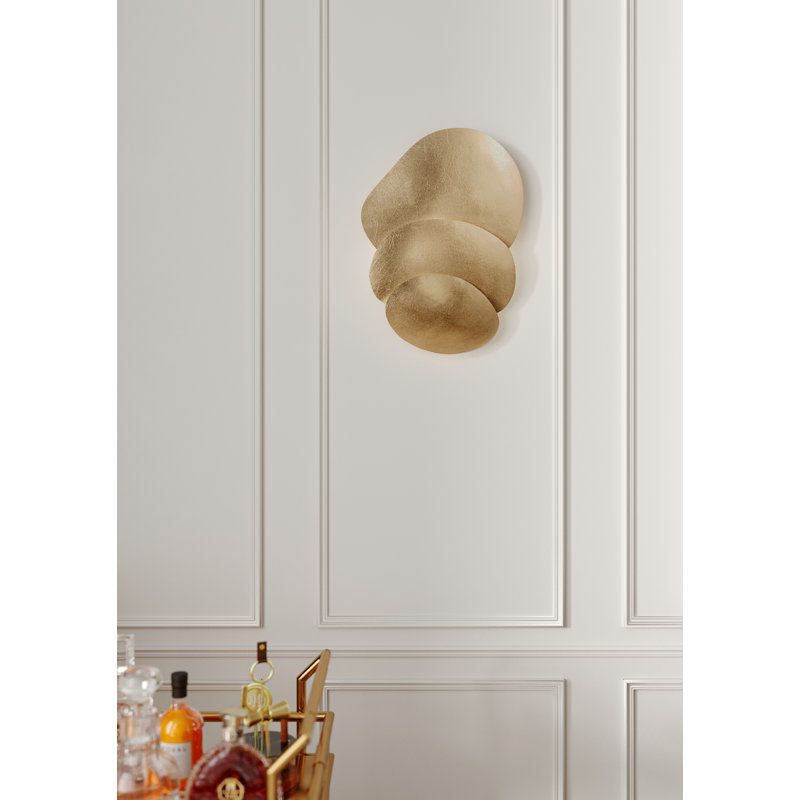 AKEMI Wall Sconce, Vintage Gold