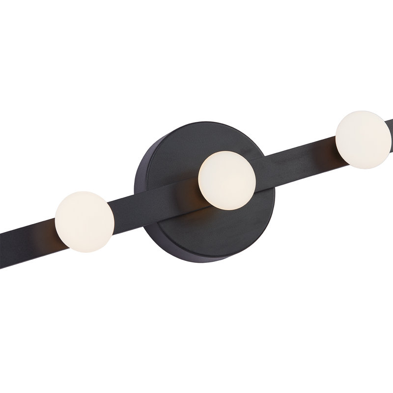 Rezz 5 - Light LED Wallchiere, Black