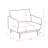 Karaka 37.5'' Wide Oversized Armchair accent chair single seat sofa for living room-1555324810