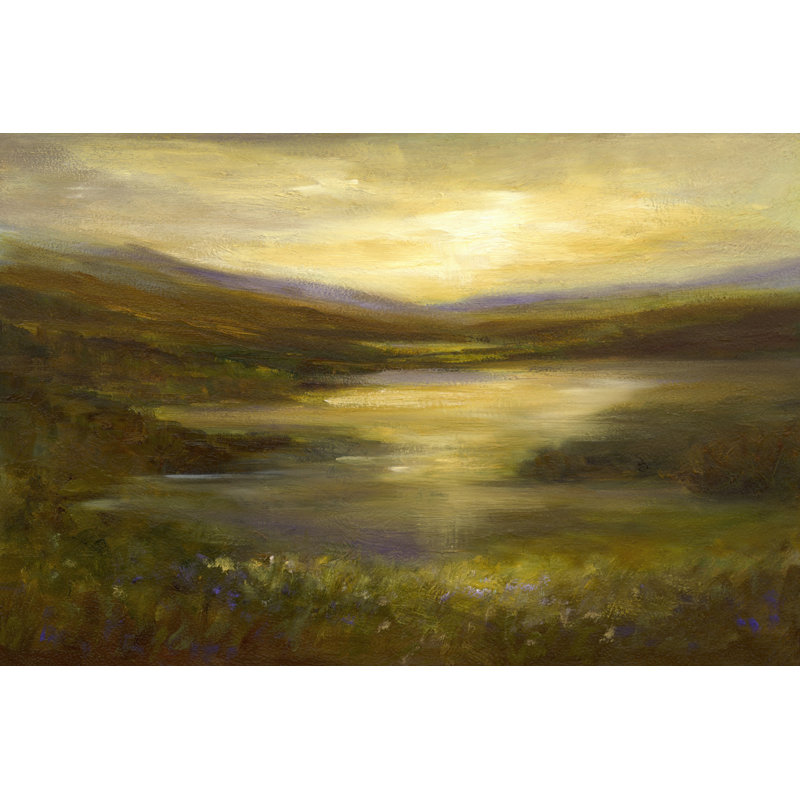 The Glimmer by Sheila Finch - Wrapped Canvas Art Prints, 30cm H x 46cm W